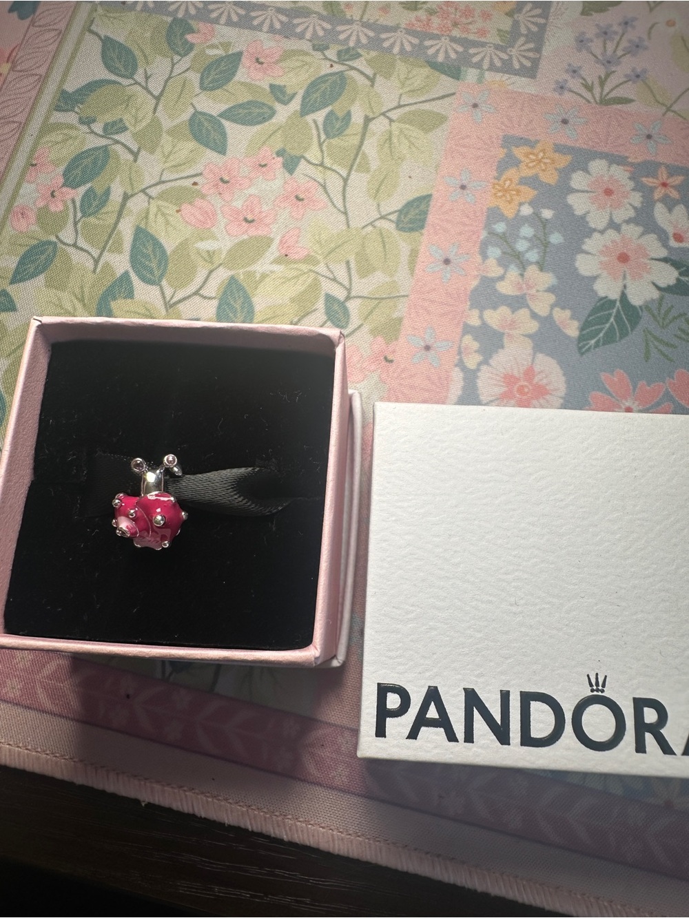 Pandora Pink Snail Charm *NEW*
